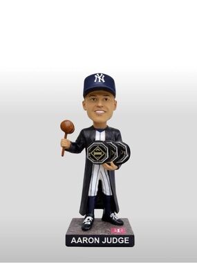 New York Yankees Aaron Judge MVP AL 3x 2026 Bobblehead